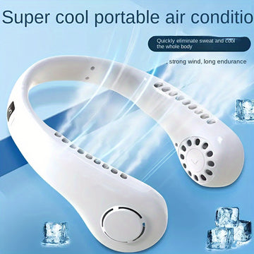 Vaneless Neck Hanging Fan | مروحة محمولة للرقبة بدون شفرات