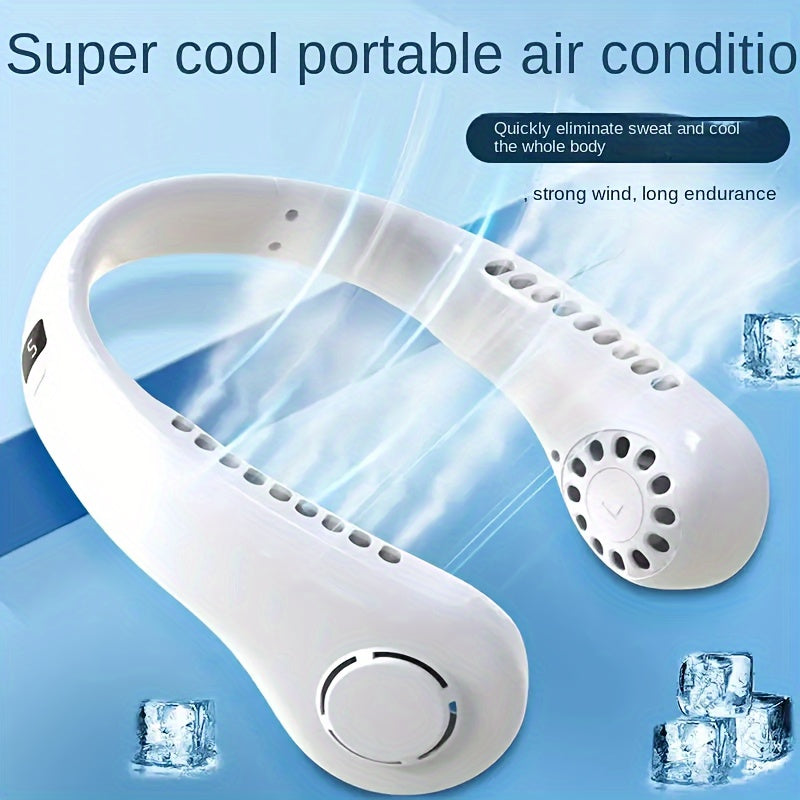 Vaneless Neck Hanging Fan | مروحة محمولة للرقبة بدون شفرات