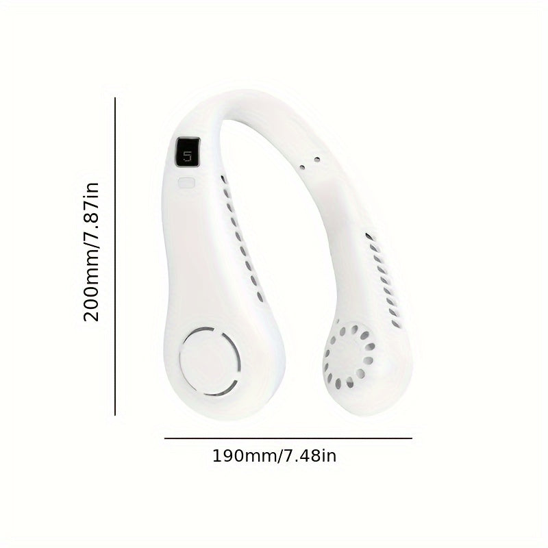 Vaneless Neck Hanging Fan | مروحة محمولة للرقبة بدون شفرات