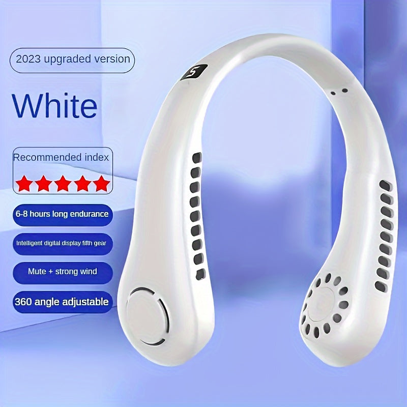 Vaneless Neck Hanging Fan | مروحة محمولة للرقبة بدون شفرات