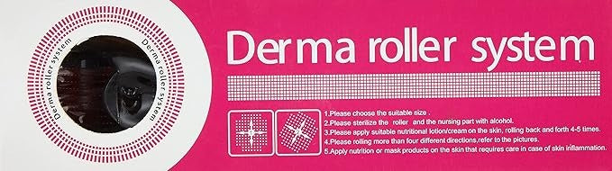 Derma Roller 1mm for Men – Hair & Beard Growth | ديرما رولر 1 ملم للرجال – لنمو الشعر واللحية